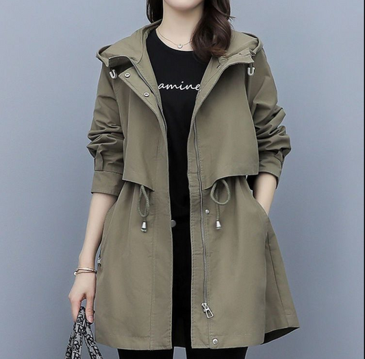 Langer Trenchcoat für Damen | Trenchcoats für Damen im Herbst und Frühling