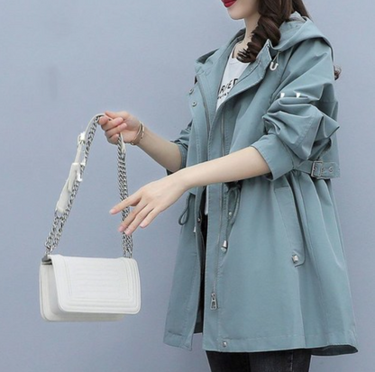 Langer Trenchcoat für Damen | Trenchcoats für Damen im Herbst und Frühling