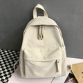 Leichter, faltbarer Schulrucksack aus Canvas – ideal für Schule und Reisen, mit verstellbaren Schultergurten