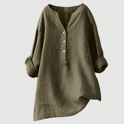 Leinenbluse Damen | Sommermode für Damen für jeden Anlass
