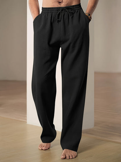 Leinenhose Herren | Hose Leinen für Sommer Freizeitmode | Teun