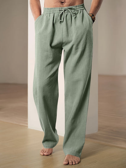 Leinenhose Herren | Hose Leinen für Sommer Freizeitmode | Teun