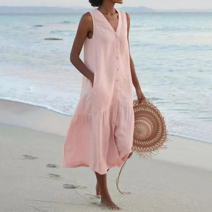 Lena | Kleid mit V-Ausschnitt 2