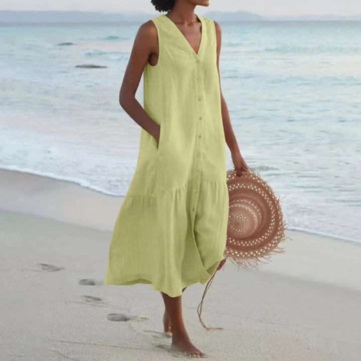 Lena | Kleid mit V-Ausschnitt 3