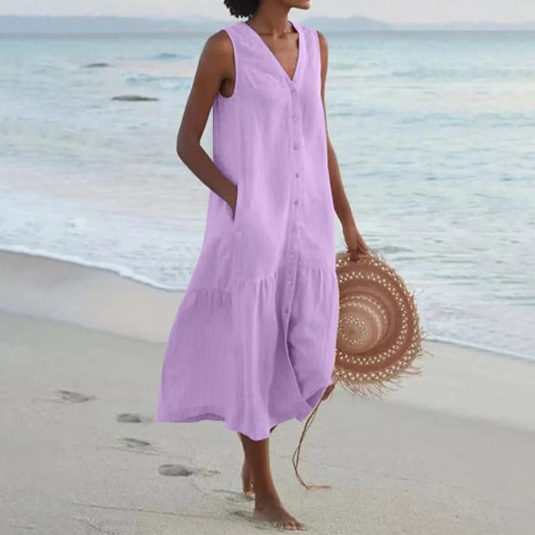 Lena | Kleid mit V-Ausschnitt 5