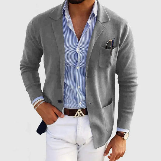 Leon | Stylischer Herrenblazer mit lässigen Details