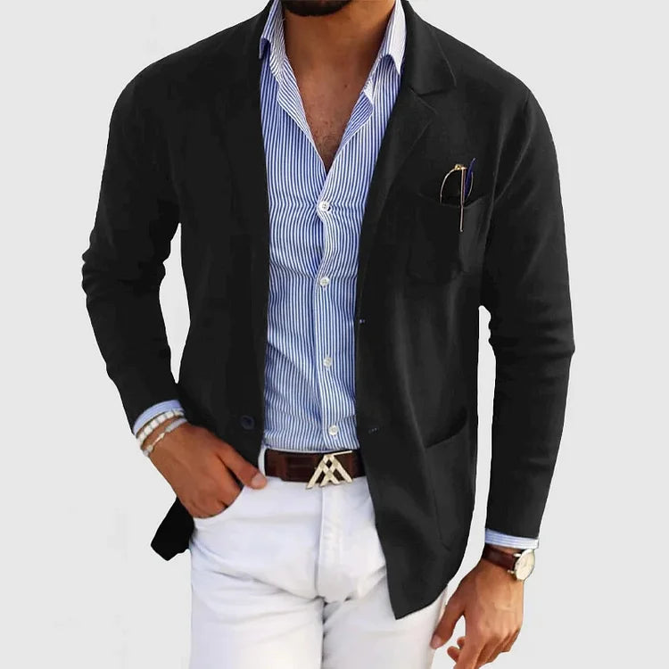 Leon | Stylischer Herrenblazer mit lässigen Details