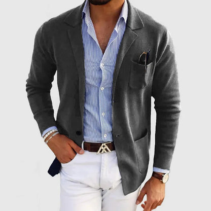 Leon | Stylischer Herrenblazer mit lässigen Details