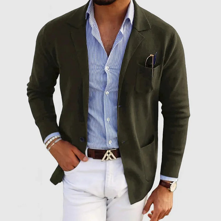 Leon | Stylischer Herrenblazer mit lässigen Details