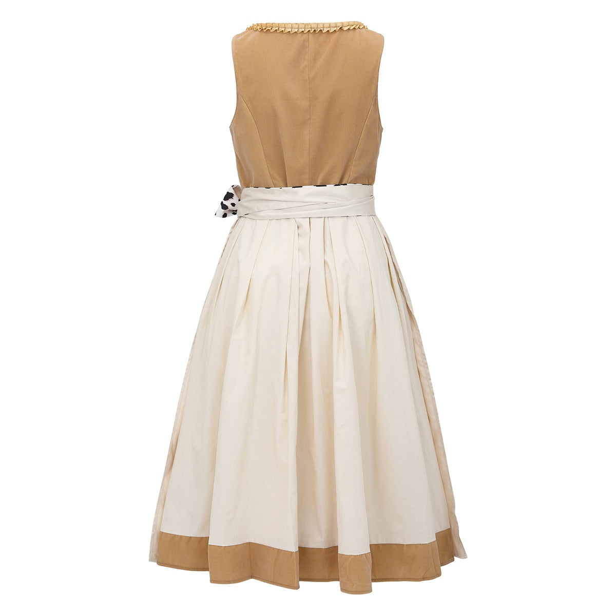 Leoparden-Dirndl in Khaki – Oktoberfest | Ein wildes Statement im modernen, traditionellen Stil
