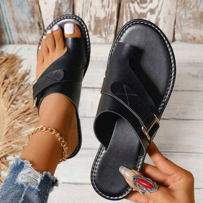 Sandali da donna con cinturini a fibbia | Minimalisti