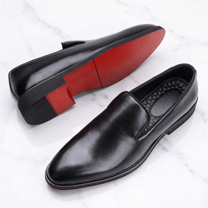 Herren Slip-On Formelle Schuhe | Spitz Zulaufende Zehenpartie