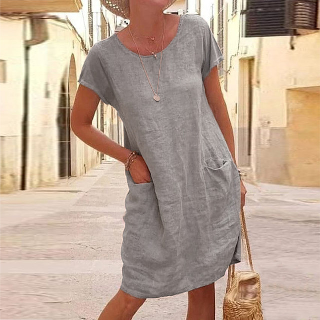 Lotten | Damen Entspanntes Kleid 2