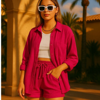 Loungewear Set Damen | Sommermode für entspannte Tage
