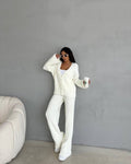 Loungewear Set Damen | Strickmode Für Freizeit Und Zuhause