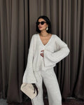 Loungewear Set Damen | Strickmode Für Freizeit Und Zuhause