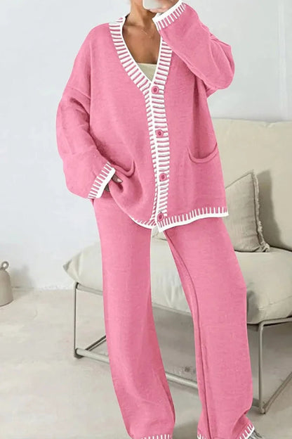 Loungewear Set | 2-teiliges Set für Damen für Freizeit und Zuhause