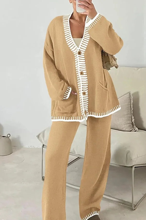 Loungewear Set | 2-teiliges Set für Damen für Freizeit und Zuhause