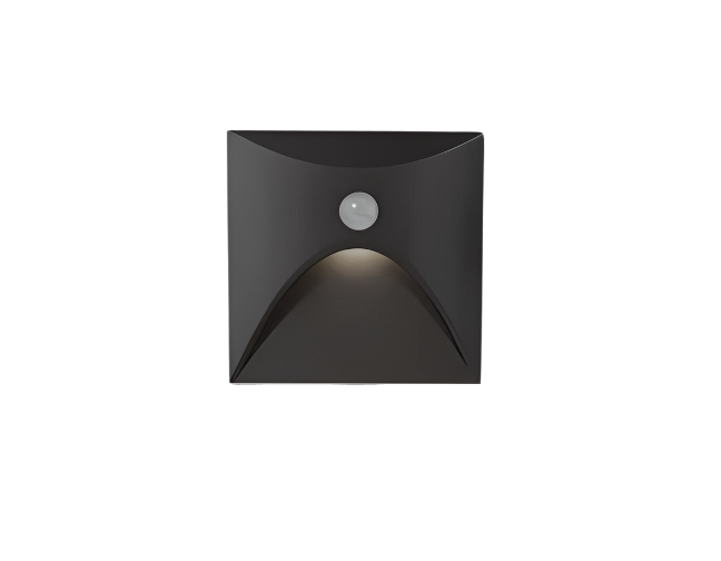 LuminiPath - Wasserdichte IP65 Wandleuchte - Innen und Außenwandleuchte - Bewegungsmelder Wandleuchte LED 