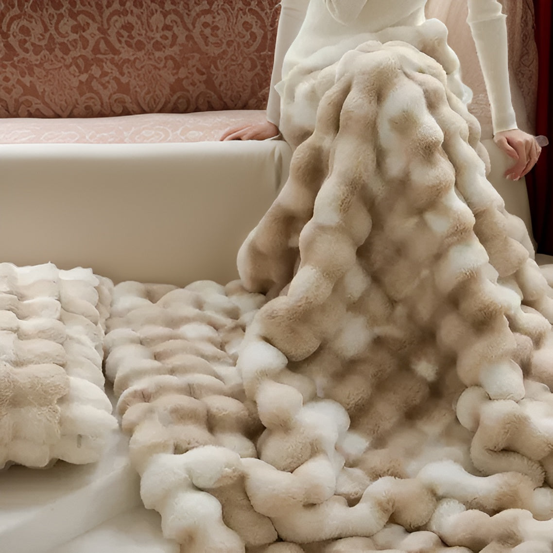 LuxeFleece - Kuschelige und elegante Wärmedecke für unterwegs Komfort 8