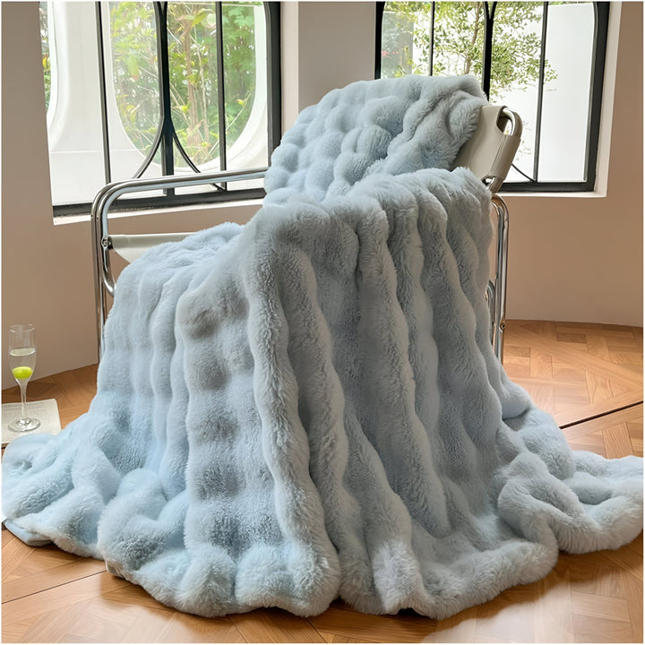 LuxeFleece - Kuschelige und elegante Wärmedecke für unterwegs Komfort 9