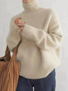Luxuriöser Rollkragenpullover für Damen 