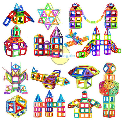 Magnetische Bausteine für Kinder – kreatives Spielzeug zur Förderung der Fantasie und Motorik