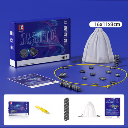 Magnetisches Schachspiel für Kinder – Lernspielzeug zur Förderung von Strategie und Konzentration, Ideal für Schach spielen unterwegs