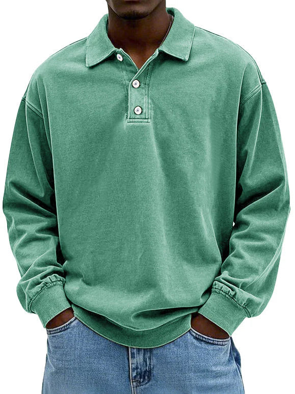 Martin | Stylisches Langarm-Poloshirt
