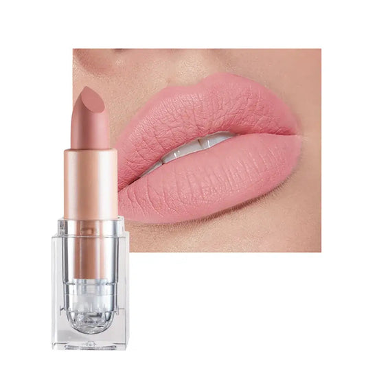 Matte Lippenstift 24 Stunden Halt – Wasserfest, Verschmierfrei, Intensive Pigmentierung
