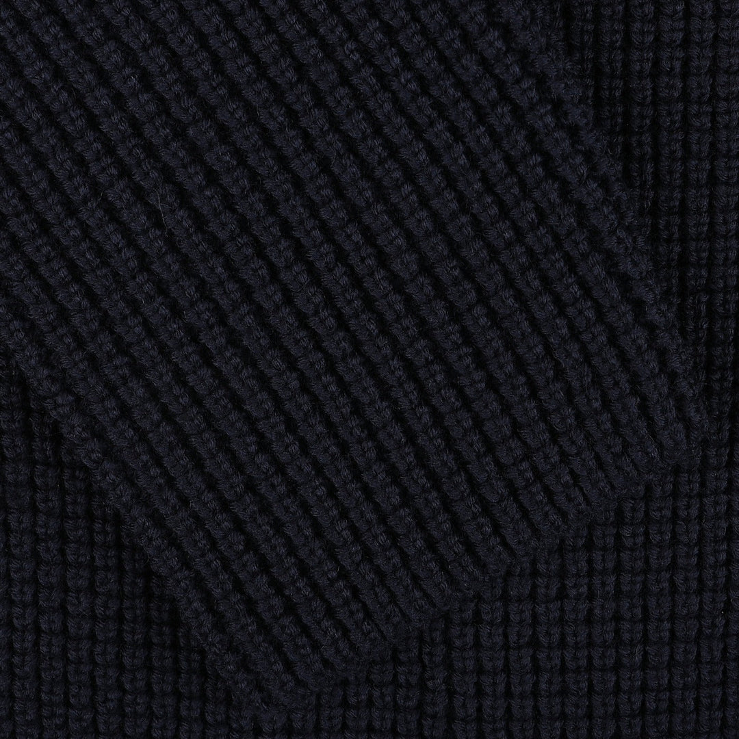 Cardigan homme à manches longues col montant à boutons | Structuré
