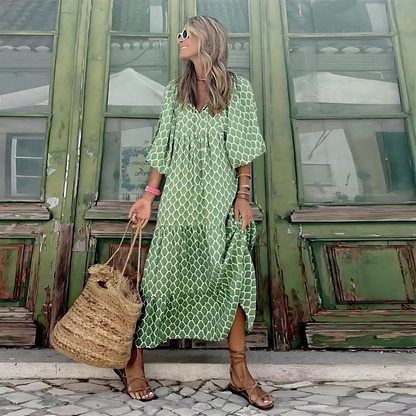 Maxi Kleid | Damenmode für Sommer Gartenpartys und Brunches