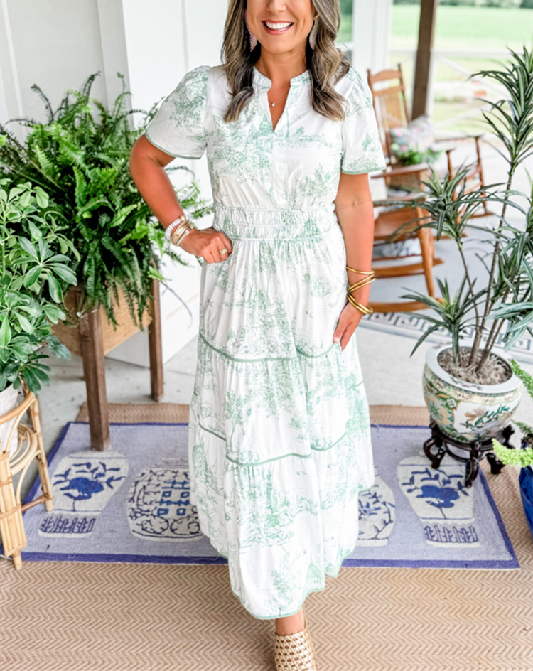 Maxi Kleid | Frühling Gartenpartys Damenmode