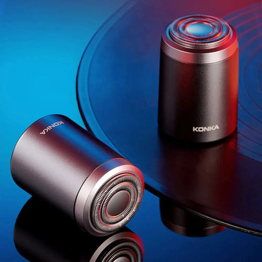 Mini-Elektrorasierer für Nass- und Trockenrasur – kompakt, tragbar
