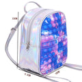 Mini Pop It Rucksack für Kinder – Fidget-Spielzeug mit Verstellbaren Trägern und Geräumigem Hauptfach, Regenbogen Design