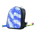 Mini Pop It Rucksack für Kinder – Stressabbau-Spielzeug mit Fidget-Funktion, verstellbaren Trägern und Regenbogen-Design