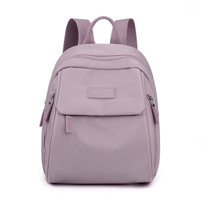 Mini Rucksack Damen – Leichter Tagesrucksack mit Mehreren Fächern und Verstellbaren Trägern – Ideal für Reisen und Schule