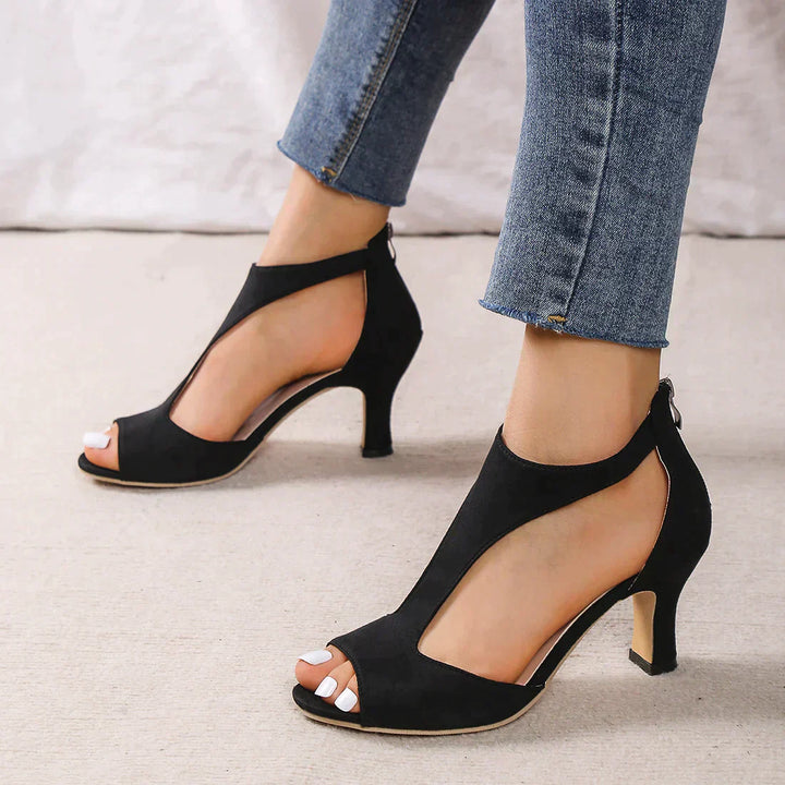 Martyna | Damen Orthopädische Sandalen mit Absatz