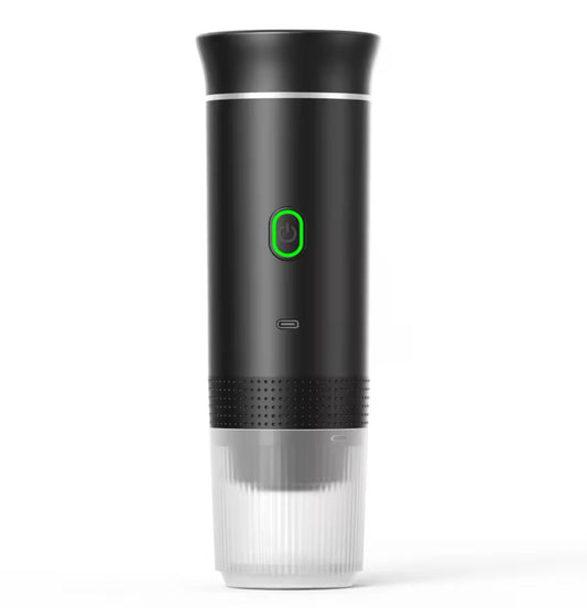 Mobile Espressomaschine mit Akku – 50 Tassen Kapazität, Heizfunktion, Einfache Reinigung für Unterwegs