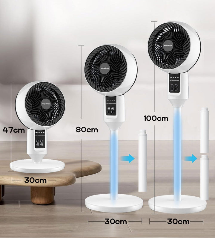 Moderner 3D-Luftzirkulationsventilator