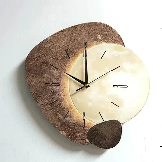 Moderne Wanduhr mit geräuschlosem Uhrwerk – dekorative Wanduhr für stilvolles Wohnen