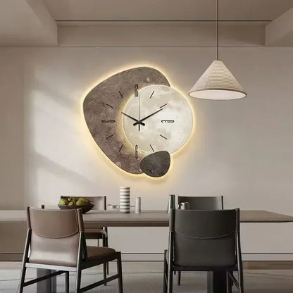 Moderne Wanduhr mit geräuschlosem Uhrwerk – dekorative Wanduhr für stilvolles Wohnen