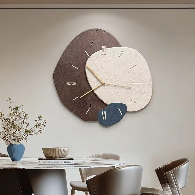 Moderne Wanduhr mit geräuschlosem Uhrwerk – dekorative Wanduhr für stilvolles Wohnen
