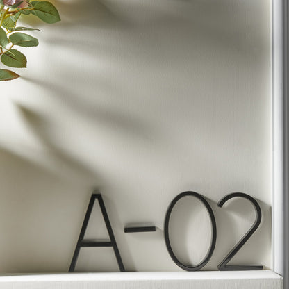 Moderne wetterfeste Hausnummern – selbstklebend und elegant