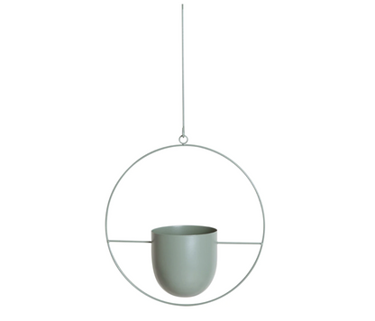Moderner Pflanzenhalter für Wandbegrünung – minimalistisches Design, runde und ovale Formen, inklusive Rahmen und Haken