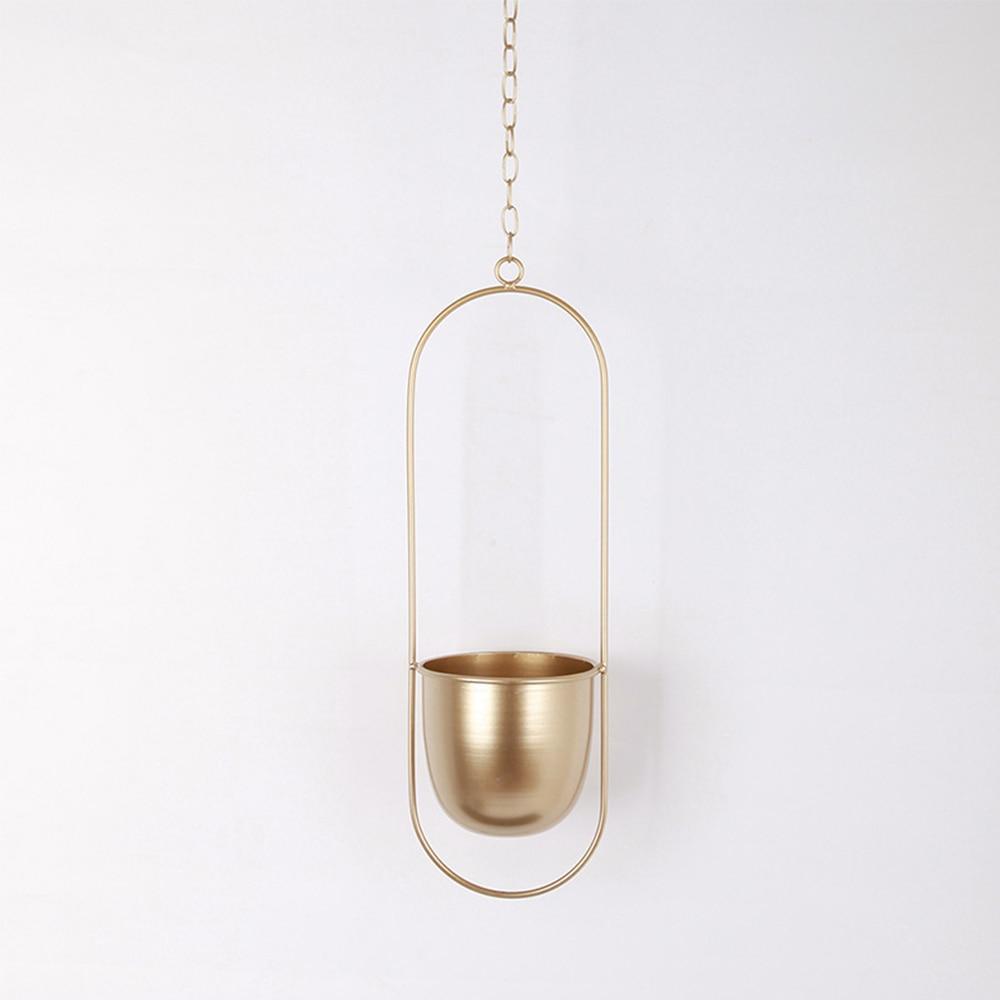 Moderner Pflanzenhalter für Wandbegrünung – minimalistisches Design, runde und ovale Formen, inklusive Rahmen und Haken