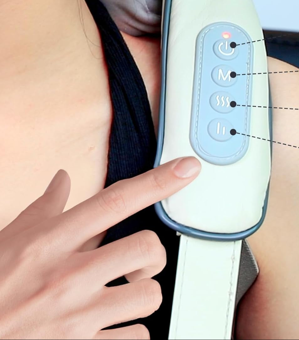 Nackenmassagegerät | Shiatsu Massagegerät Für Nacken, Rücken Entspannung Und Schmerzlinderung