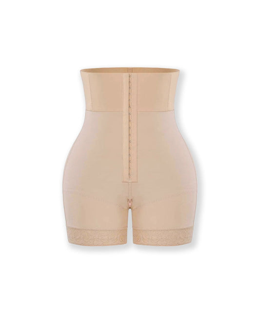 Nahtlose Body-Shaper-Shorts mit Bauch-weg-Effekt und Hüftformung – bequem und rutschfest, ideal für den Alltag und besondere Anlässe.