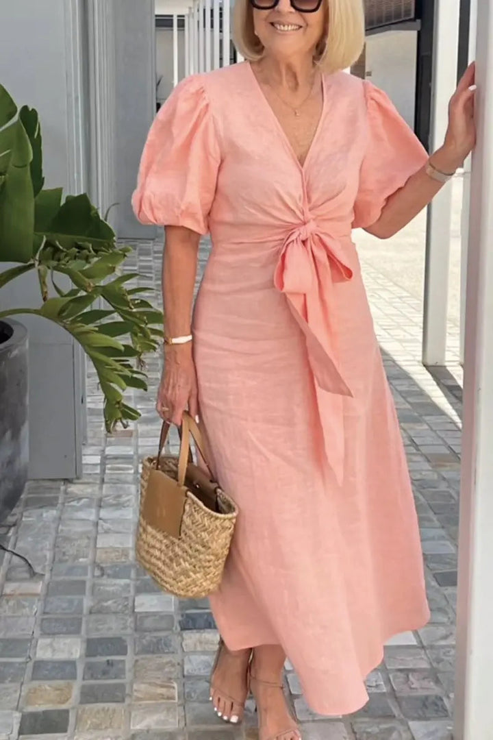 Natasha - Elegantes Kleid mit V-Ausschnitt 3