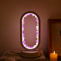 Natürliche Amethyst Lampe – Handgefertigte Entspannungs- und Meditationslampe in Lila für Innenräume